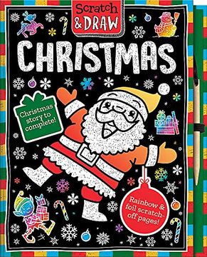 portada Scratch and Draw Christmas (en Inglés)