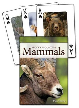 portada Mammals of the Rocky Mountains Playing Cards (Nature's Wild Cards) (en Inglés)