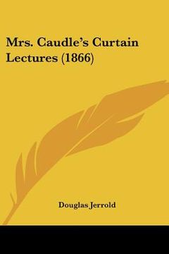 portada mrs. caudle's curtain lectures (1866) (in English)