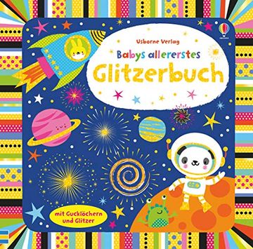 portada Babys Allererstes Glitzerbuch: Ab 6 Monaten (en Alemán)