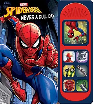 portada Spiderman Never a Dull day Little Sound Book (Play-A-Sound) (en Inglés)