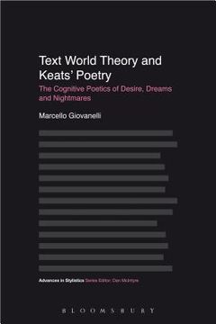 portada Text World Theory and Keats' Poetry (en Inglés)