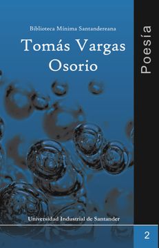 portada Poesía Tomás Vargas Osorio