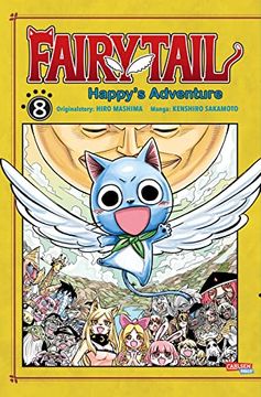 portada Fairy Tail? Happy's Adventure 8: Humorvoller Action-Manga in Einem Paralleluniversum Voller Tiere (in German)
