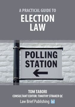 portada A Practical Guide to Election Law (en Inglés)