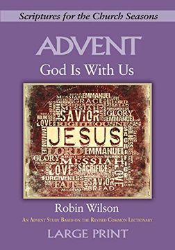 portada God is With us - [Large Print]: An Advent Study Based on the Revised Common Lectionary (en Inglés)