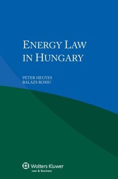 portada Energy Law in Hungary (en Inglés)