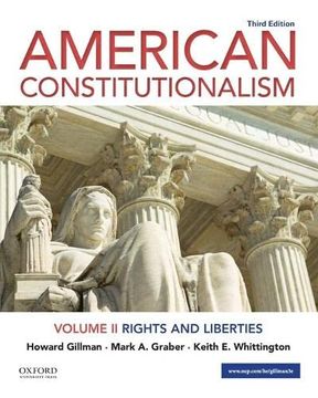 portada American Constitutionalism: Volume ii: Rights and Liberties: 2 (en Inglés)