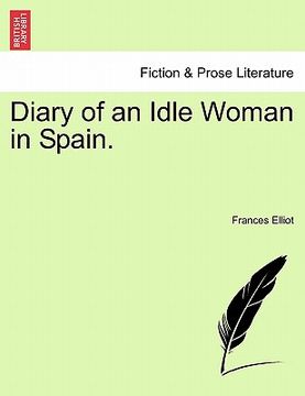 portada diary of an idle woman in spain. (in English)