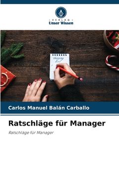 portada Ratschläge für Manager (in German)