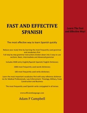portada Fast and Effective Spanish: The fast and effective way!: Volume 1