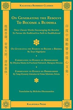 portada on generating the resolve to become a buddha