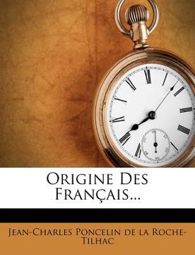portada Origine Des Francais... (in French)