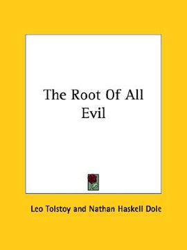 portada the root of all evil (en Inglés)