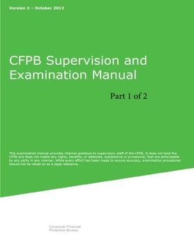 portada CFPB Supervision and Examination Manual (Part 1 of 2): Version 2