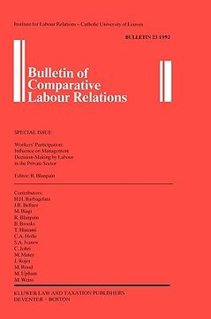portada workers' participation: influence on mgmt decision-making by lab (en Inglés)