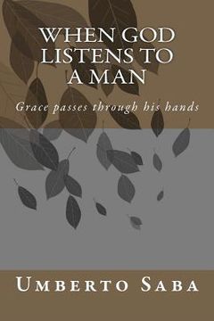 portada when god listens to a man (en Inglés)