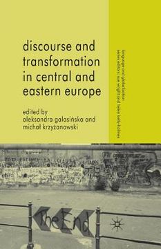 portada Discourse and Transformation in Central and Eastern Europe (en Inglés)