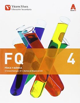 portada FQ 4 (FISICA Y QUIMICA) ESO AULA 3D: Fq 4. Física Y Química. Aula 3D: 000001