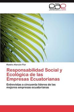 portada responsabilidad social y ecol gica de las empresas ecuatorianas (en Inglés)