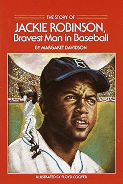 portada The Story of Jackie Robinson: Bravest man in Baseball (Dell Yearling Biography) (en Inglés)