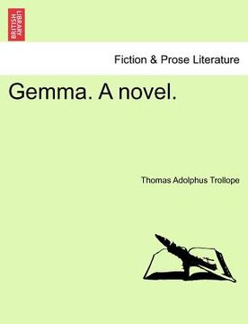 portada gemma. a novel. (in English)