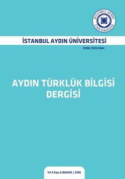 portada Aydin Türklük Bilgisi Dergisi (Yıl 4 Sayı 6 Bahar -) (in turkish)
