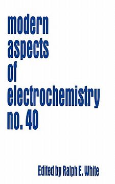 portada modern aspects of electrochemistry 40 (en Inglés)