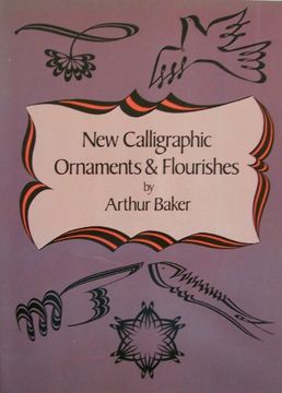 portada New Calligraphic Ornaments and Flourishes (Dover Pictorial Archive Series) (en Inglés)