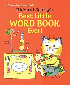 portada Richard Scarry's Best Little Word Book Ever! (Little Golden Board Book) 