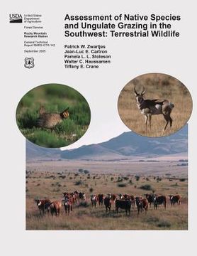 portada Assessment of Native Species and Ungulate Grazing in the Southwest: Terrestrial Wildlife (en Inglés)