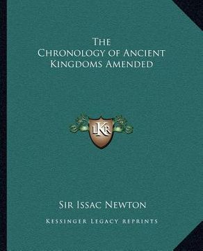 portada the chronology of ancient kingdoms amended