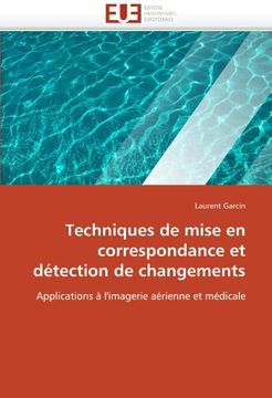 portada Techniques de Mise En Correspondance Et Detection de Changements