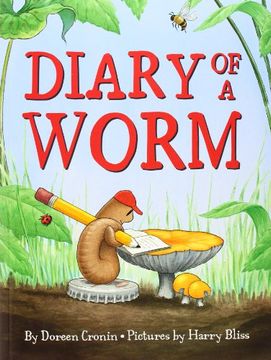 portada diary of a worm (en Inglés)