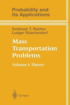 portada Mass Transportation Problems: Volume 1: Theory