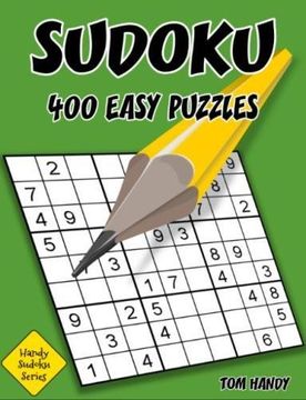 portada Sudoku: 400 Easy Puzzles: Handy Sudoku Series Book (Volume 1)
