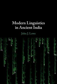 portada Modern Linguistics in Ancient India (en Inglés)