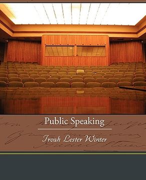 portada public speaking (en Inglés)