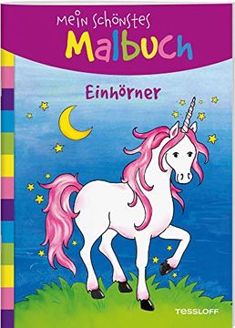 portada Mein Schönstes Malbuch. Einhörner (in German)