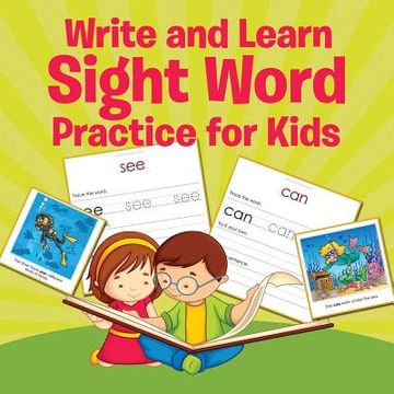 portada Write and Learn Sight Word Practice for Kids (en Inglés)