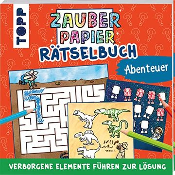 portada Zauberpapier Rätselbuch Abenteuer (en Alemán)