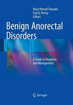 portada Benign Anorectal Disorders: A Guide to Diagnosis and Management (in English)