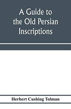 portada A Guide to the old Persian Inscriptions (en Inglés)
