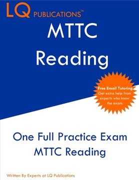 portada MTTC Reading: One Full Practice Exam - Free Online Tutoring - Updated Exam Questions (en Inglés)