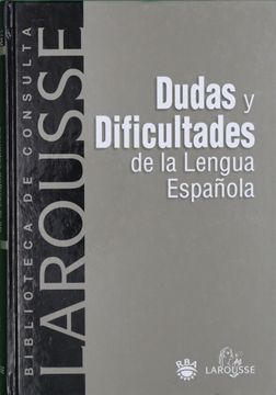 portada Dudas y Dificultades de la Lengua Española