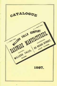 portada Millers Falls Co. 1887 Catalog (en Inglés)