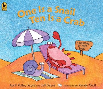 portada One is a Snail, ten is a Crab big Book: A Counting by Feet Book 