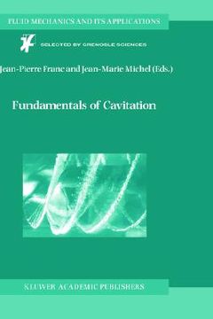 portada fundamentals of cavitation