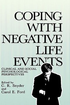 portada coping with negative life events (en Inglés)