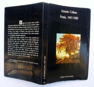 portada Poesía, 1967 - 1980